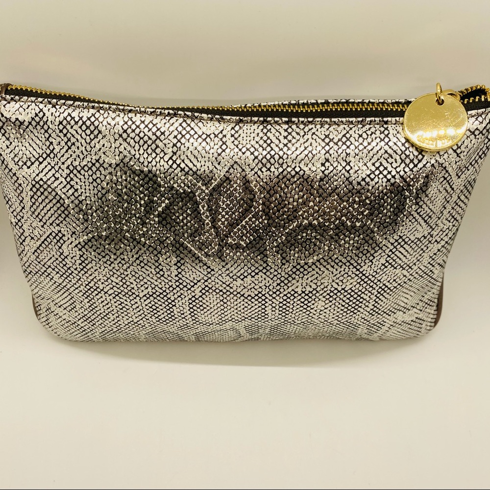 NWT Deux Lux Snakeprint Clutch - Picture 7 of 9